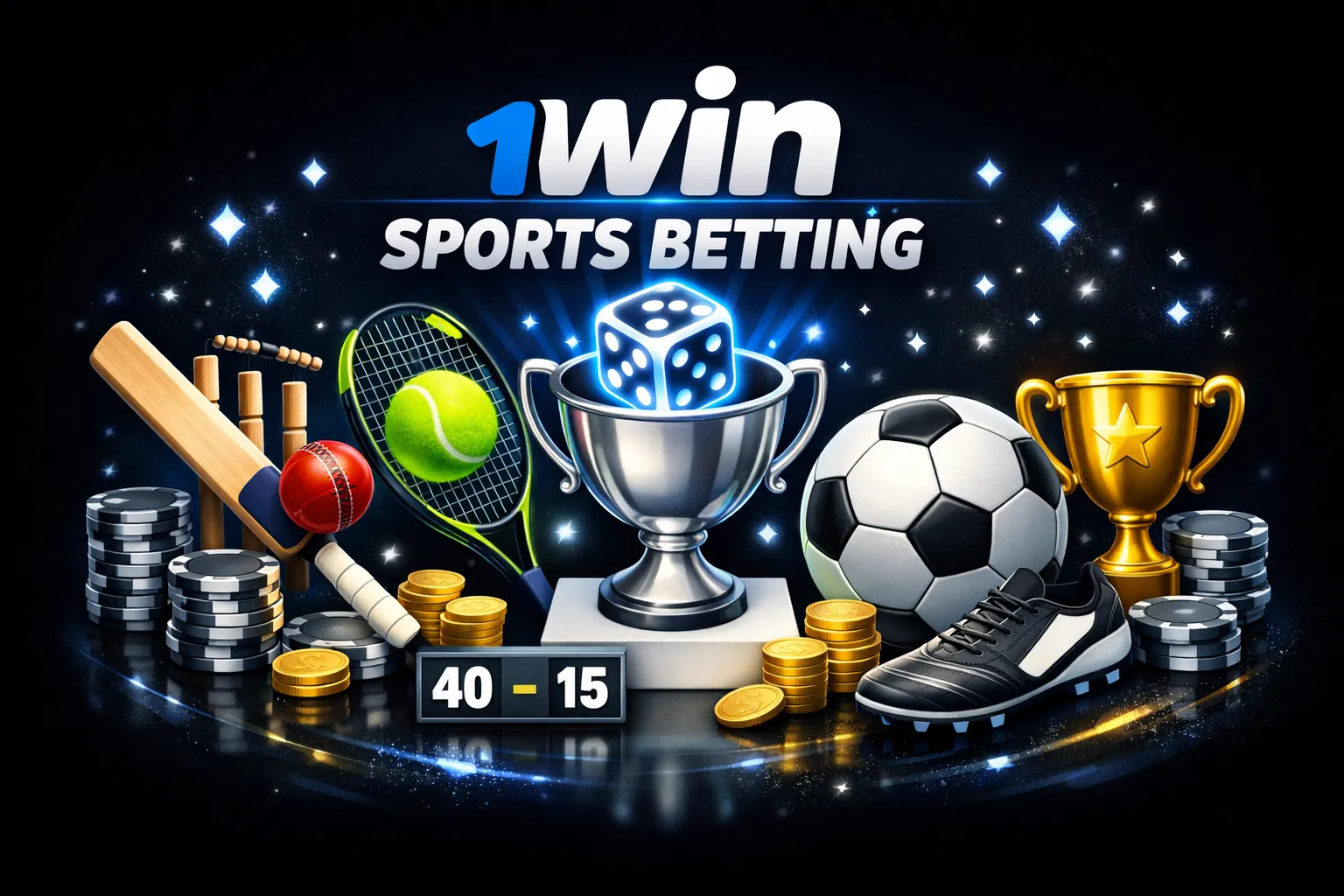 Sports Betting Markets at 1Win India